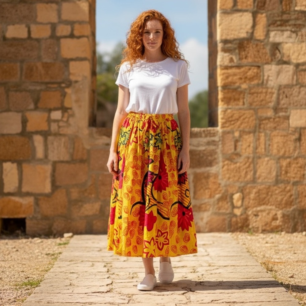 Touch Me maxi skirt